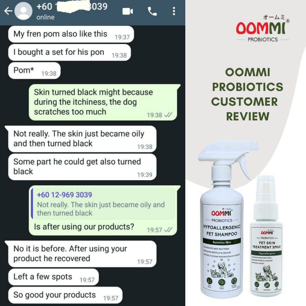 Pet Allergy Relief Trio OOMMI