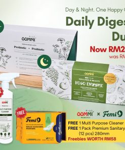 Daily Digest Duo - PRE+PRObiotic + Multivitamin (30 sachets) + Koso Enzyme (30 sachets)